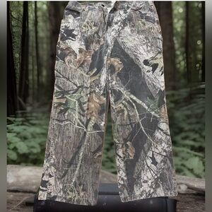 Field Staff-Mossy Oak-Breakup Camo-Carpenter Jeans-Mens Size 38x32